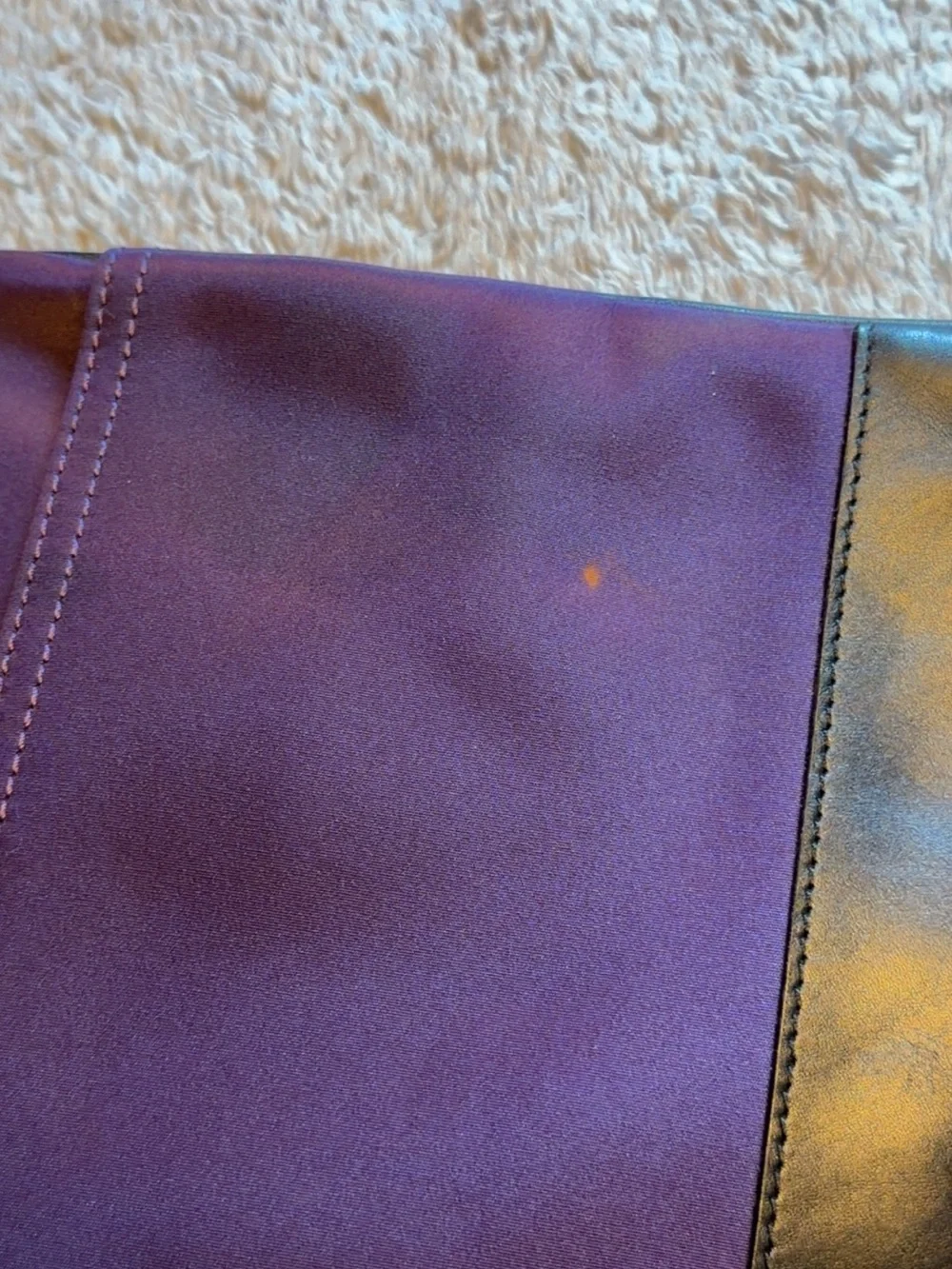Maxx New York Purple Laptop Sleeve with Black Accents